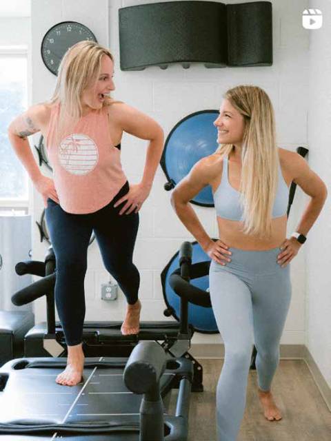 Group Pilates classes